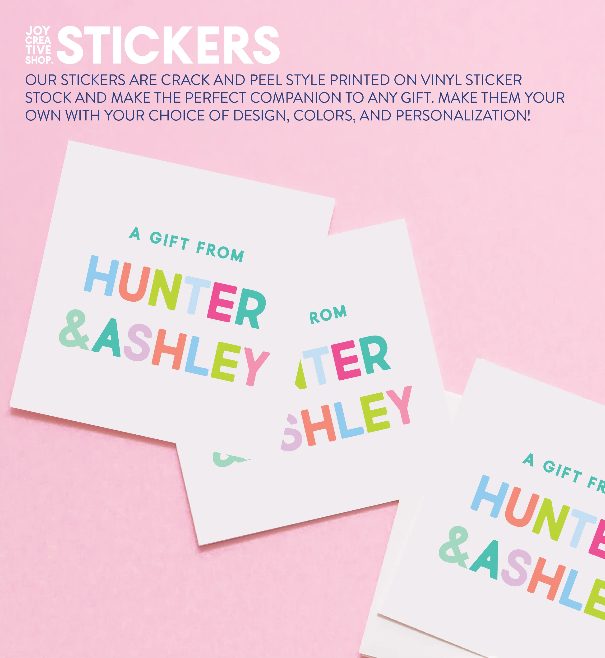 Happy Graduation Gift Stickers