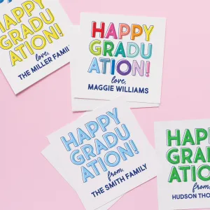 Happy Graduation Gift Stickers