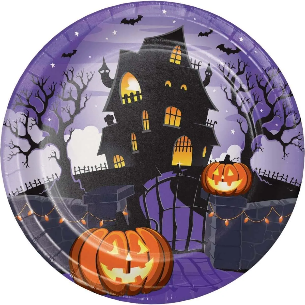 Haunted House - 9" Dinner Plates
