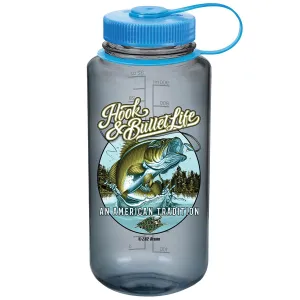Hook & Bullet Life 7.62 Design 32oz Nalgene 501 Bottle Smoke
