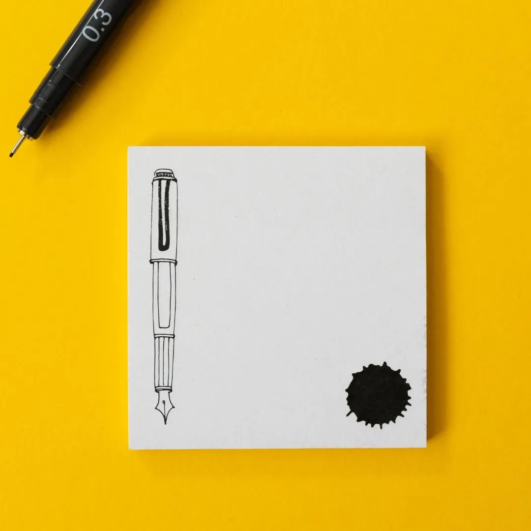 Inky Sticky Notes
