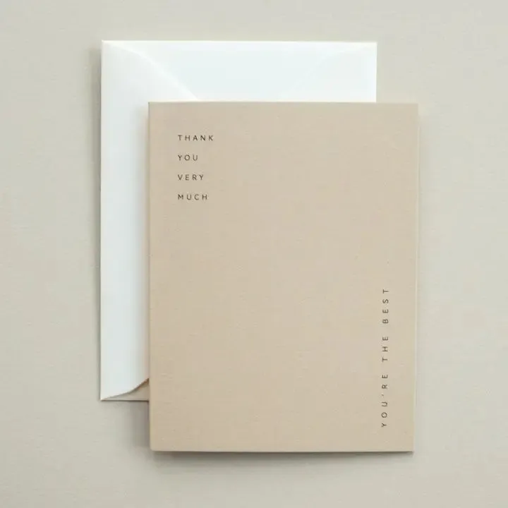 Jaymes Paper Letterpress Cards