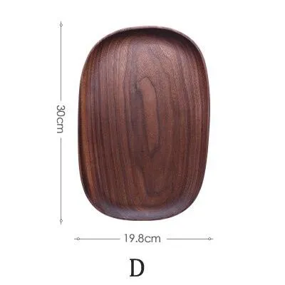 Laconic Design Wooden Plate