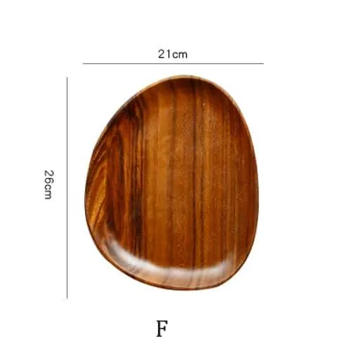 Laconic Design Wooden Plate