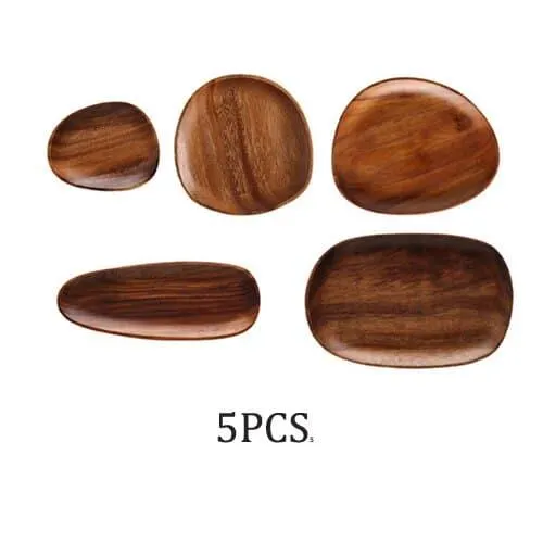 Laconic Design Wooden Plate