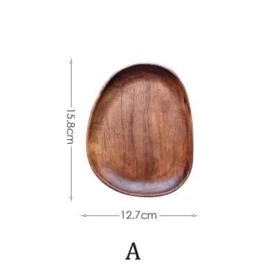 Laconic Design Wooden Plate