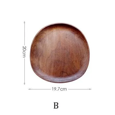 Laconic Design Wooden Plate