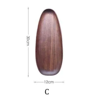 Laconic Design Wooden Plate