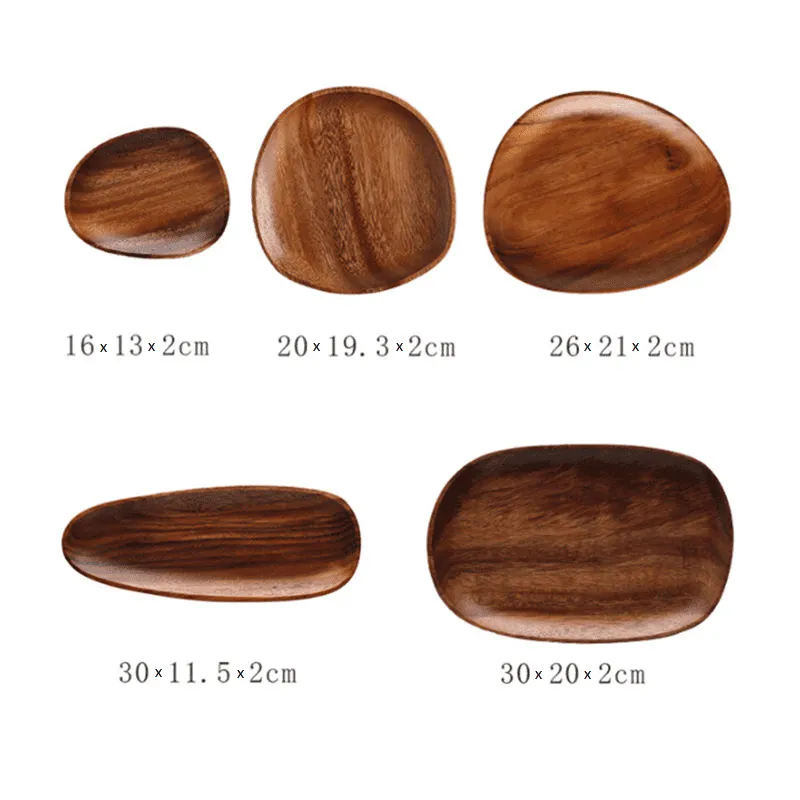 Laconic Design Wooden Plate