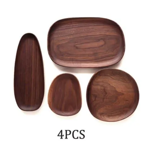 Laconic Design Wooden Plate