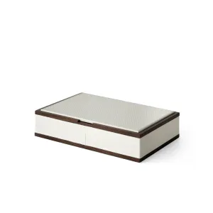 Leather Walnut Jewelry Box