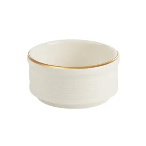 Line Gold Band Jam Pot 8cm - Pack 6