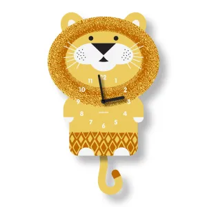 Lion Acrylic Pendulum Clock by Popclox