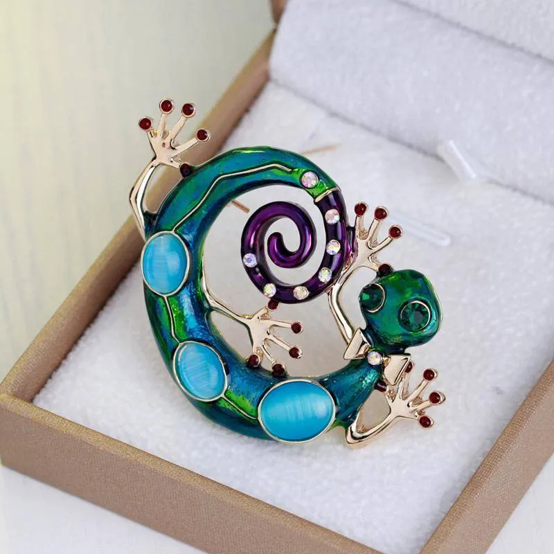 Lizard Gecko Brooch