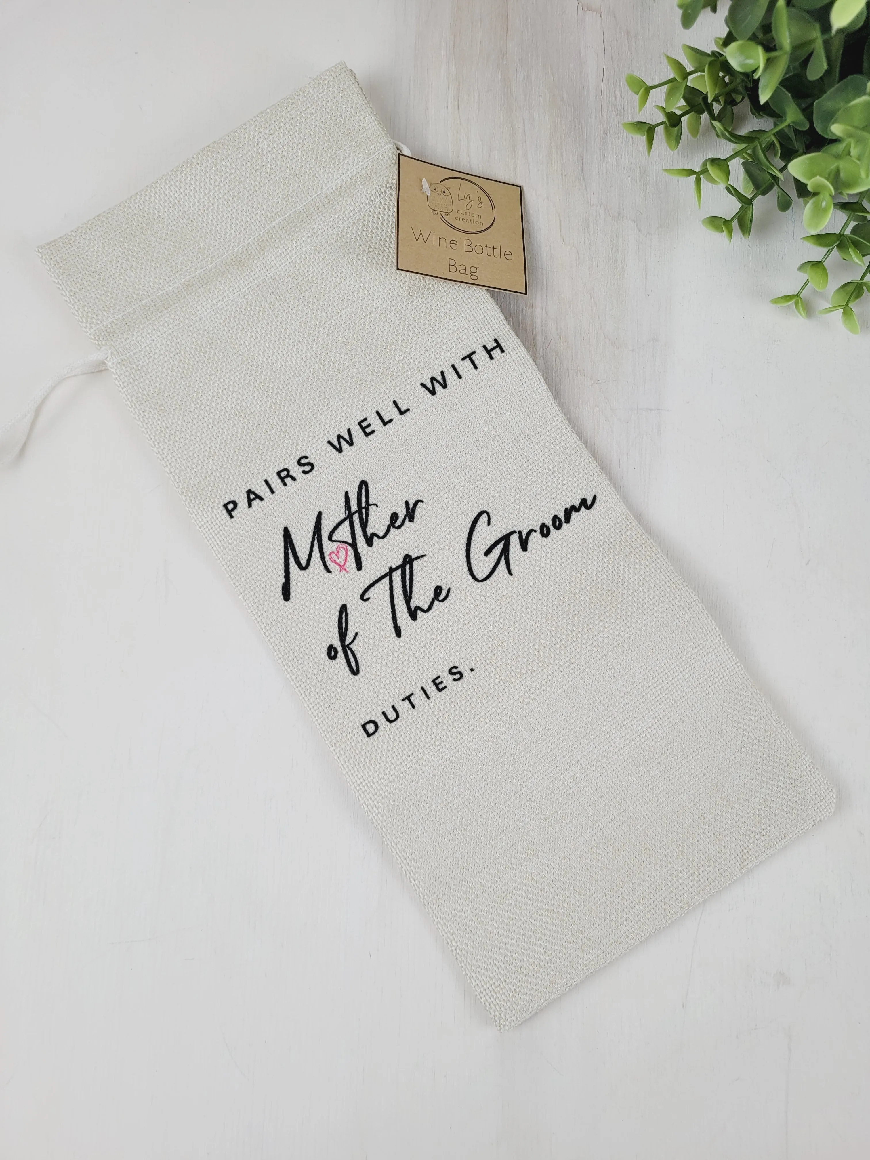 Liz's Custom Creation, Everyday Wine Bags