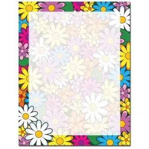 Lotsa Daisies Letterhead - 100 Sheets