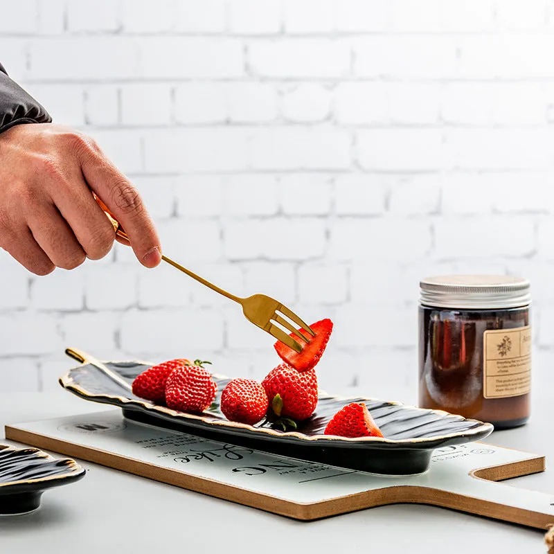 Luxury Nordic Ceramic Storage Tray for Jewelry and Tableware