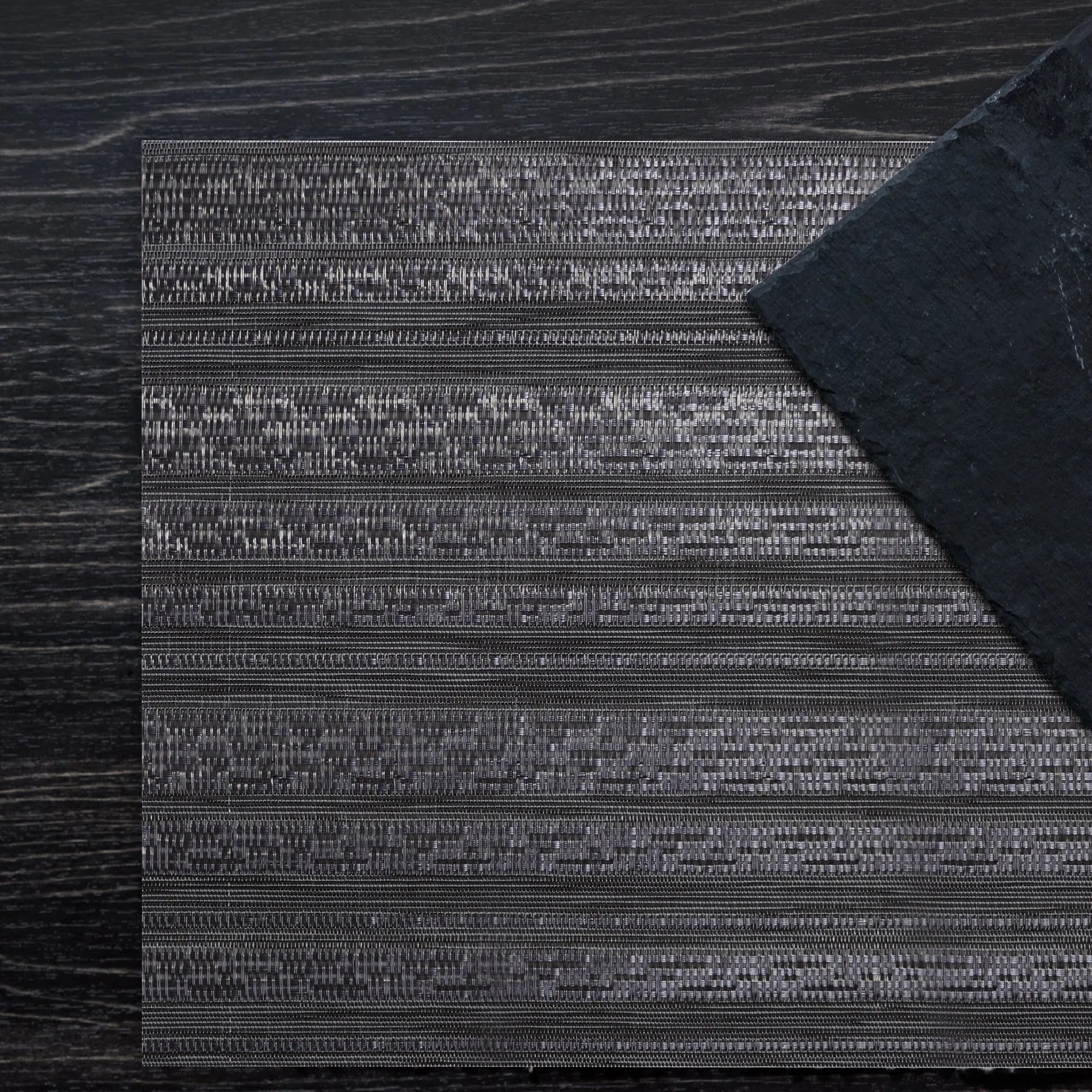 Luxury Placemat Set of 4 | Heat Resistant Placemats | Table Mats | Cotton Home - Magic Lines Grey