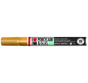 Marabu Porcelain & Glas Painter, 084 Gold, 1 - 2 Mm