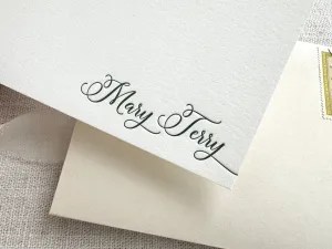 Mary - Letterpress Stationery