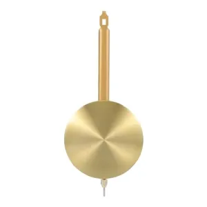 MERISHOPP Clock Metal Pendulum Hanging Decor Wall Clock Desk Clocks DIY Clock Movement Length 20cm