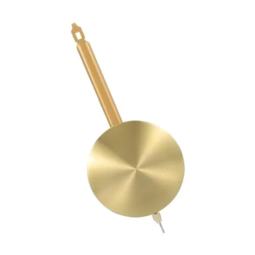 MERISHOPP Clock Metal Pendulum Hanging Decor Wall Clock Desk Clocks DIY Clock Movement Length 20cm