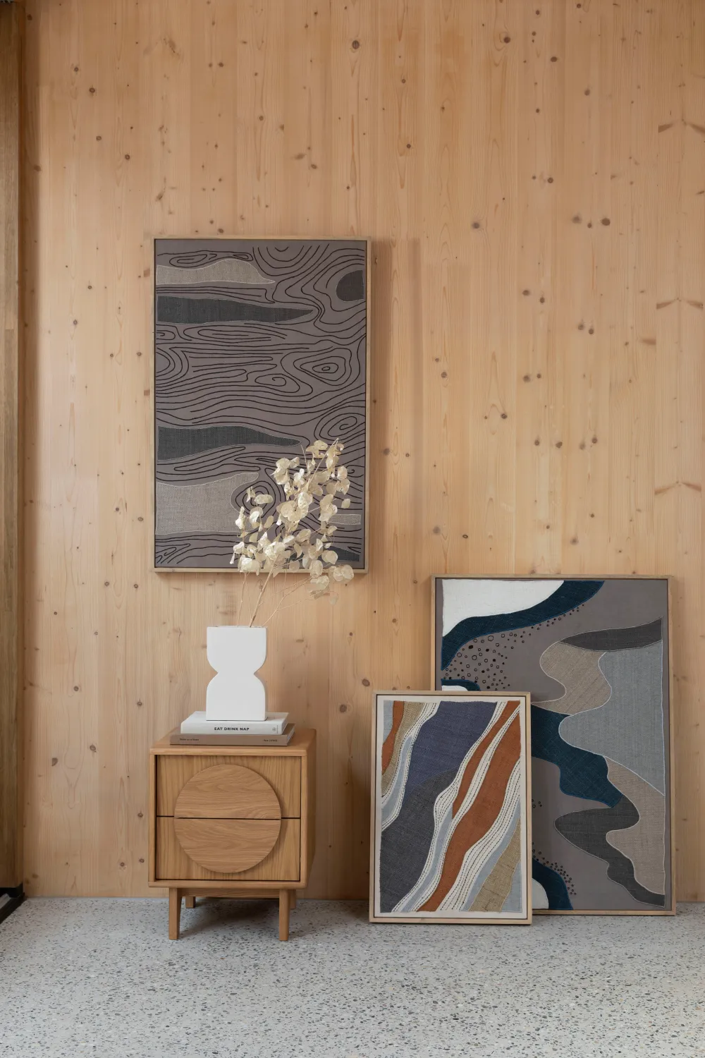 Multi-colored Abstract Wall Art | Zuiver Move