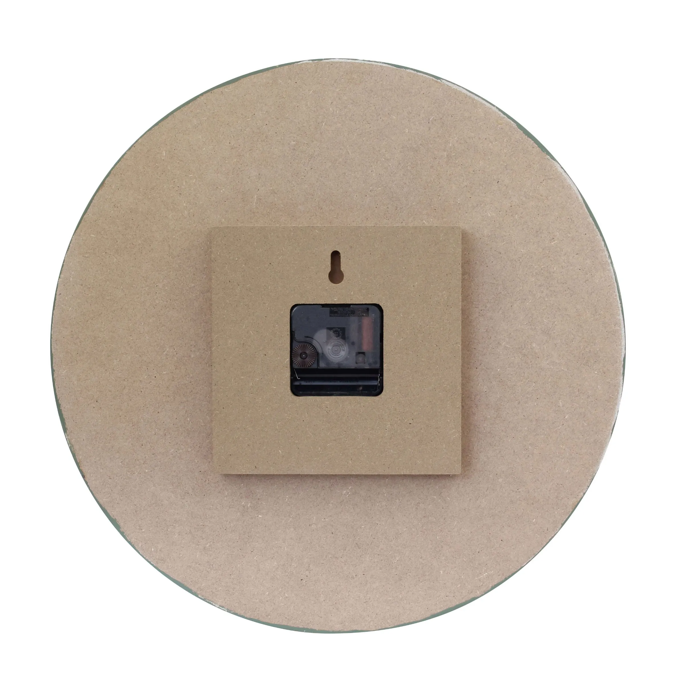 Multicolored Round Rustic Wall Clock - 14 Inch (WS)