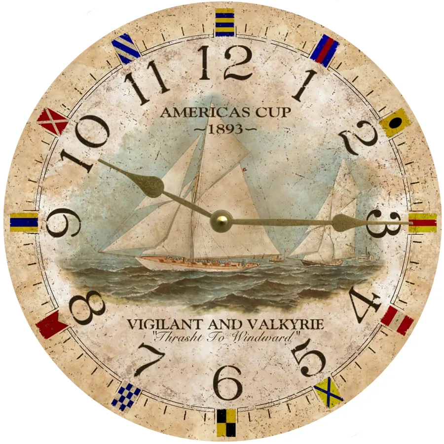Nautical Ship Wall Clock