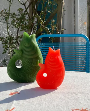 Opjet Paris Small Orange Fish Candle