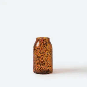 OTTO VASE AMBER SPECKLE - SMALL