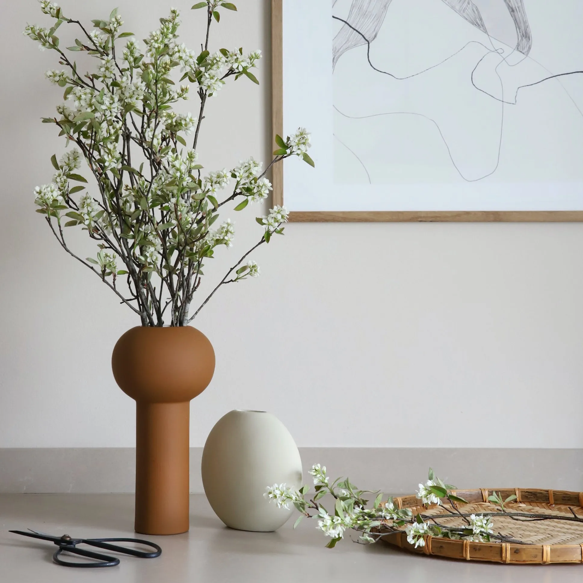 Pastille Vase Shell 15cm