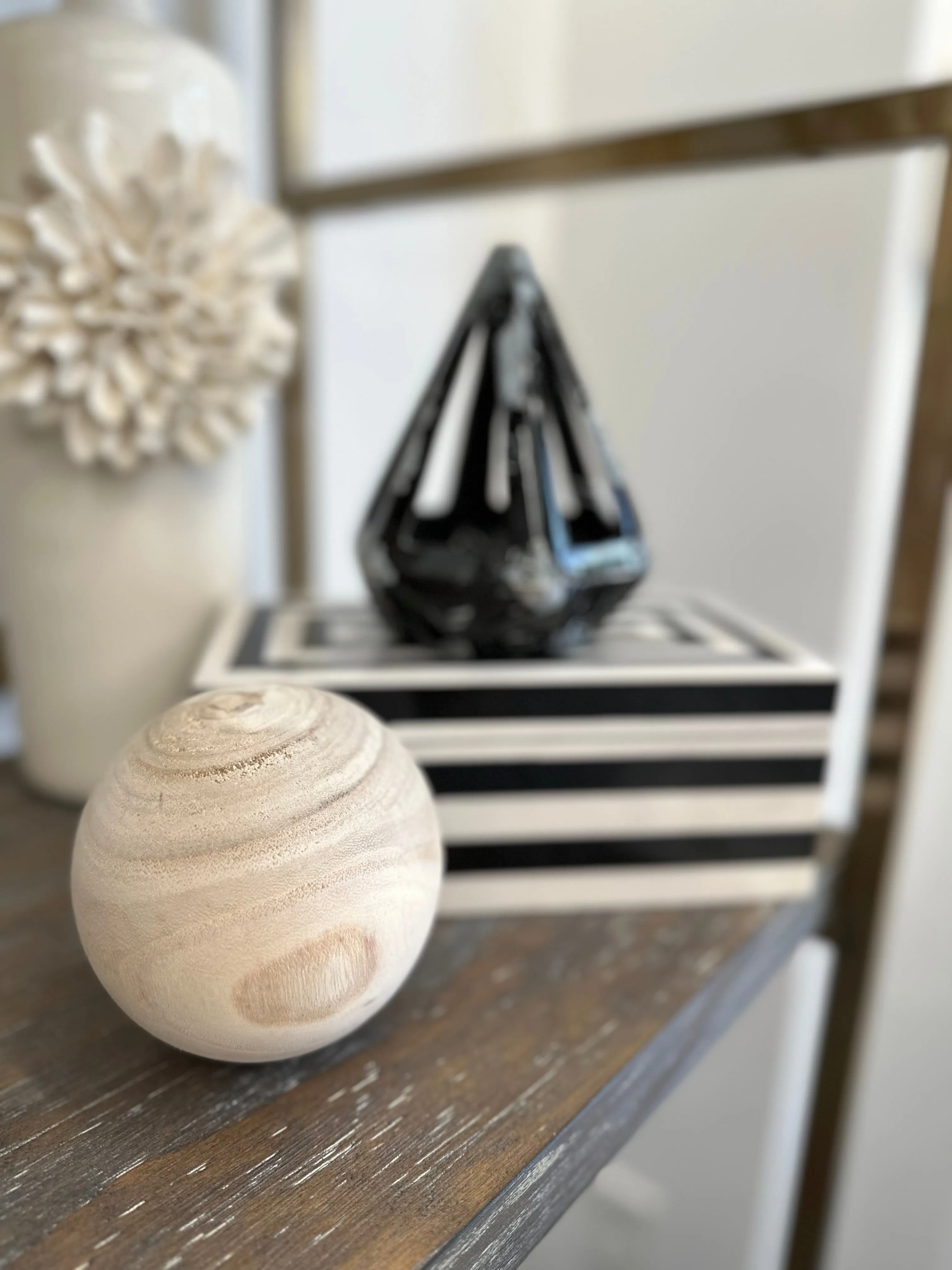 Paulownia Wood Decorative Ball
