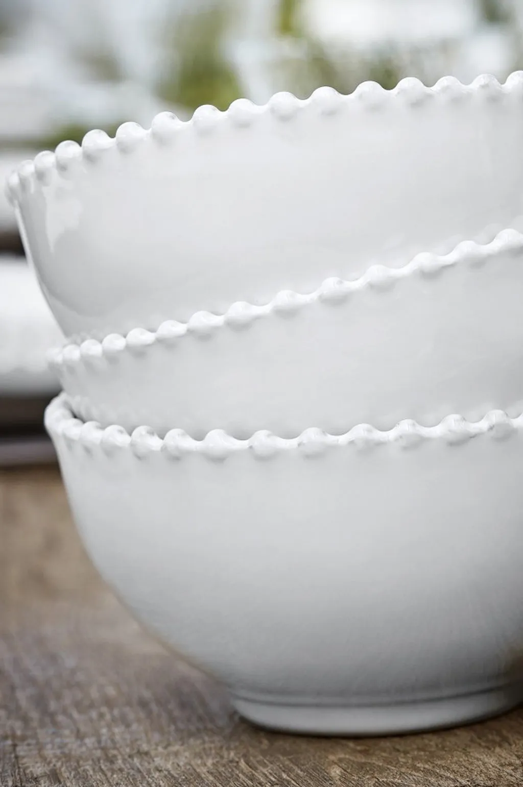 Pearl White Cereal Bowl