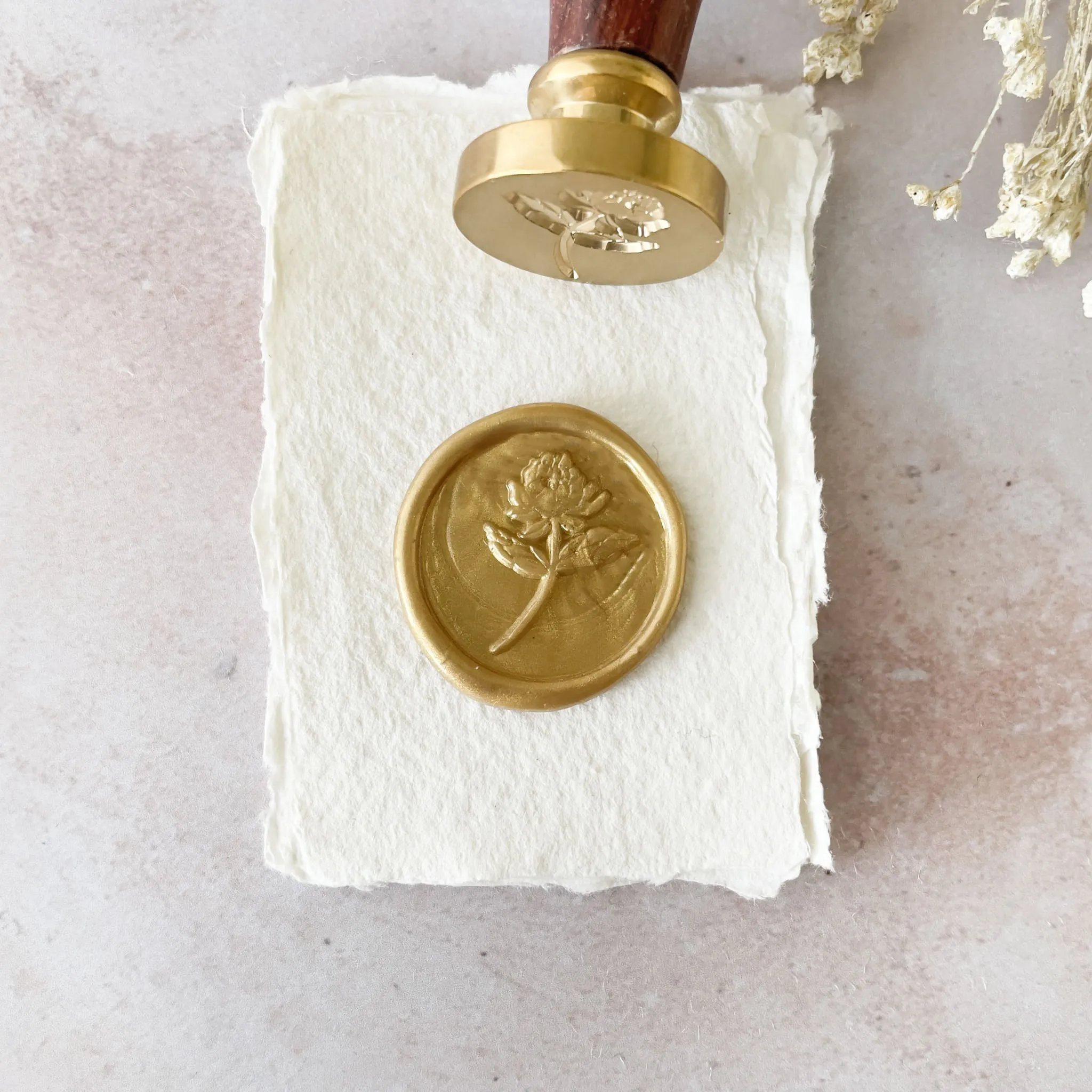 Peony - Wax Seal