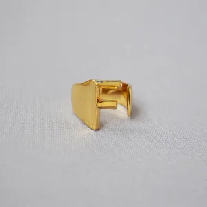 Personalized Initial Letter Ring