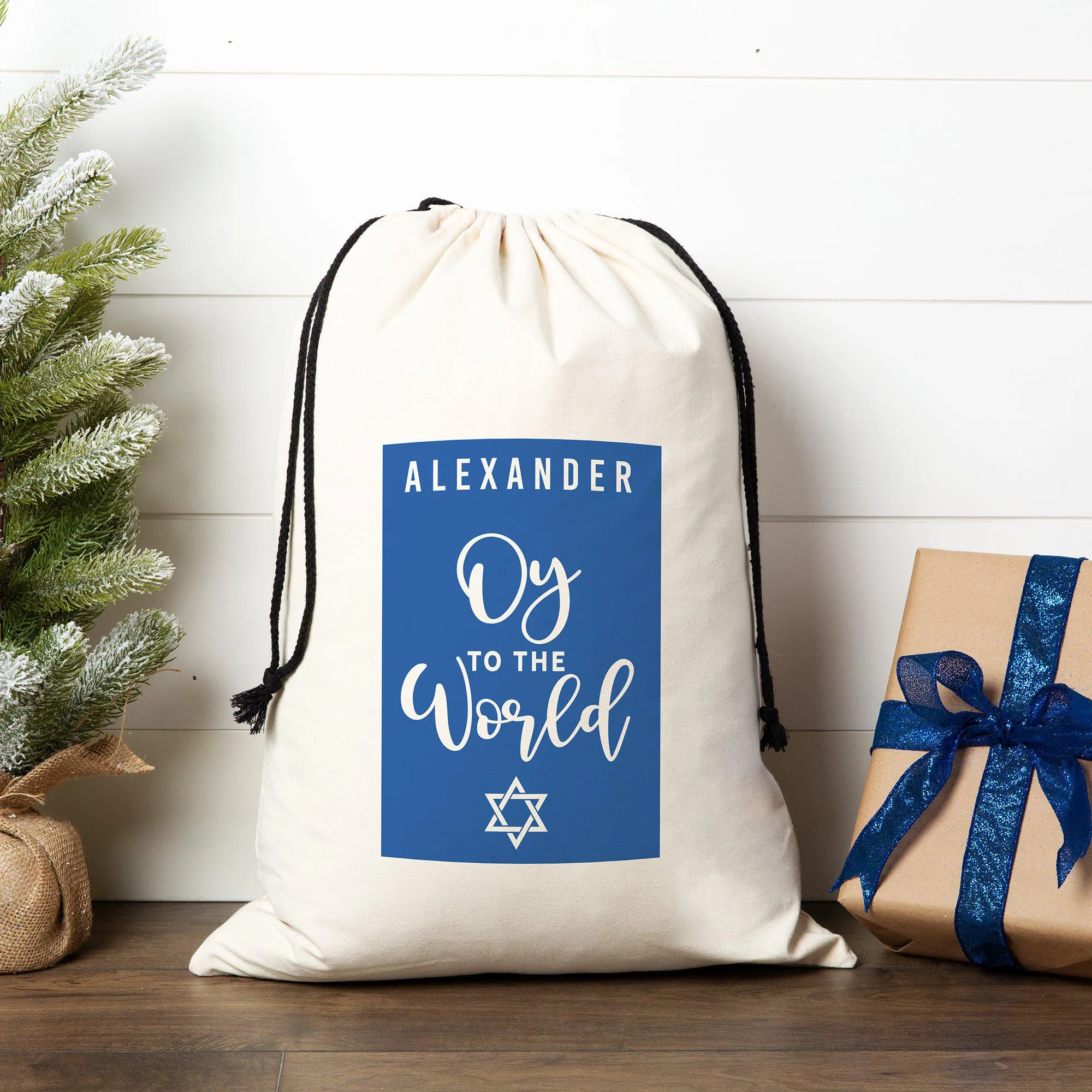 Personalized Jumbo Hanukkah Gift Bags