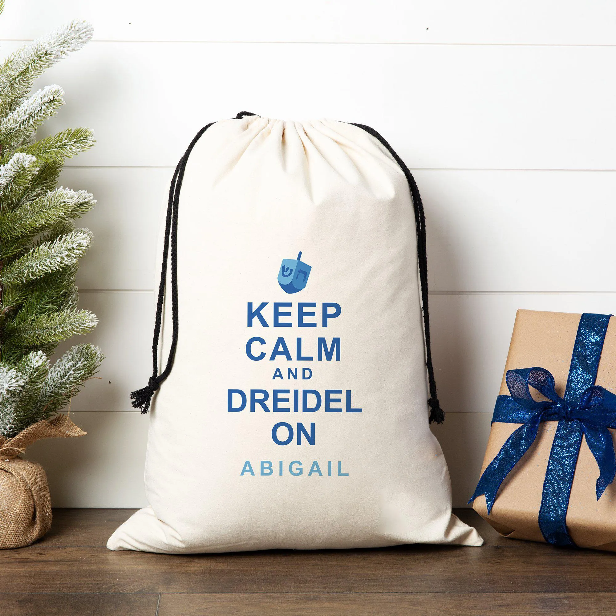 Personalized Jumbo Hanukkah Gift Bags