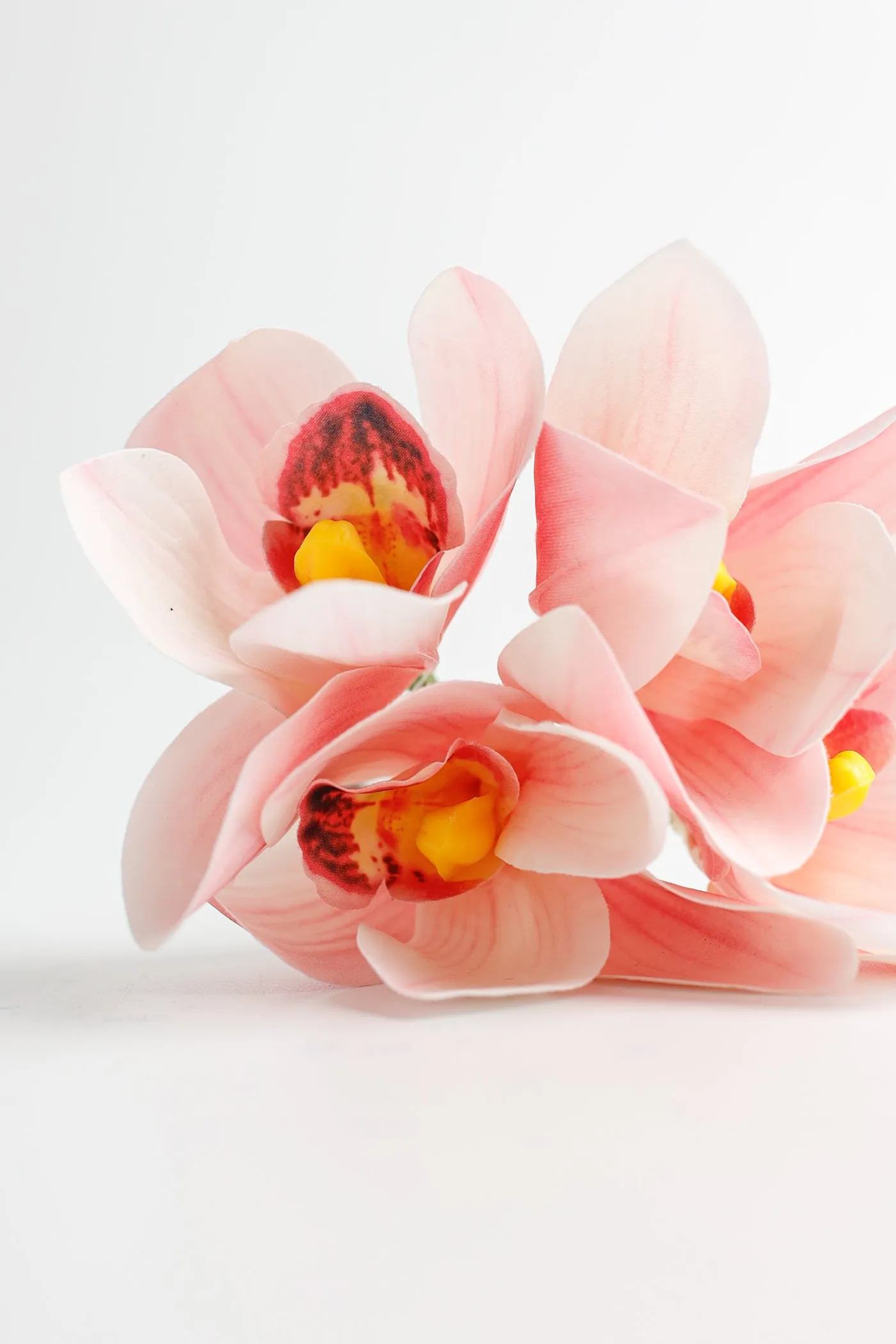 Premium Real Touch Cymbidium Orchids Stem