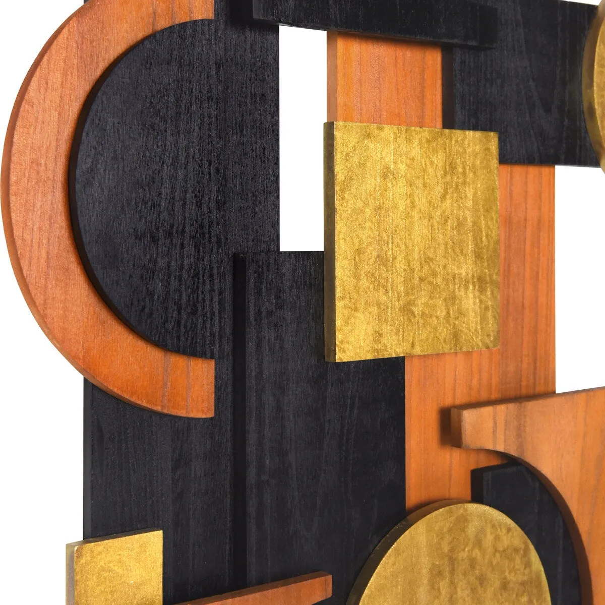 "Amber Embraces I & II" Hand Made & Hand Finished Dimensional Solid Wood Wall Art