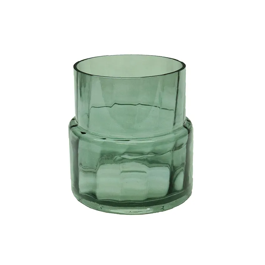 Ralph Small Glass Green Vase (16cm)