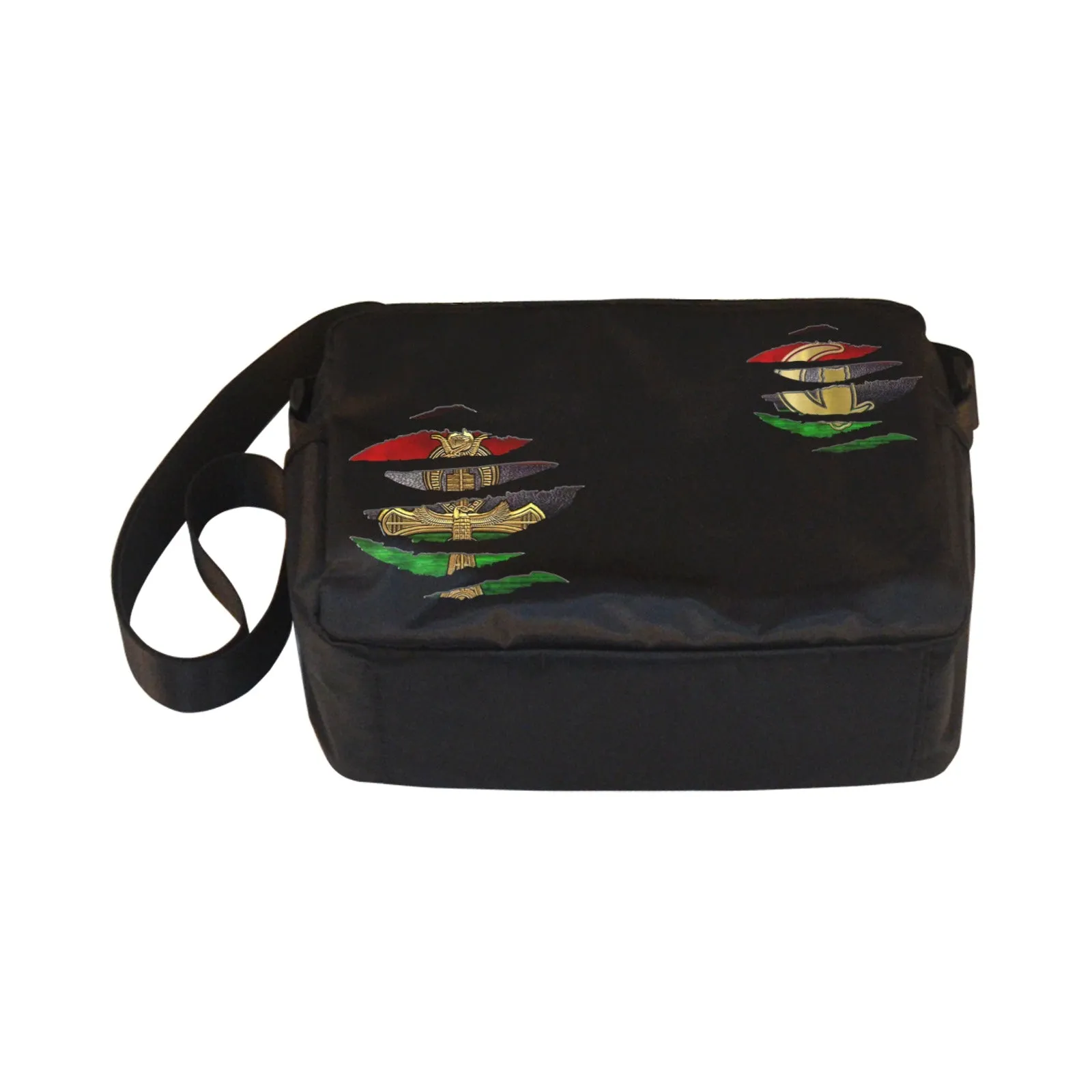 RBG ANKH B RIPPED Cross-body Nylon Bags