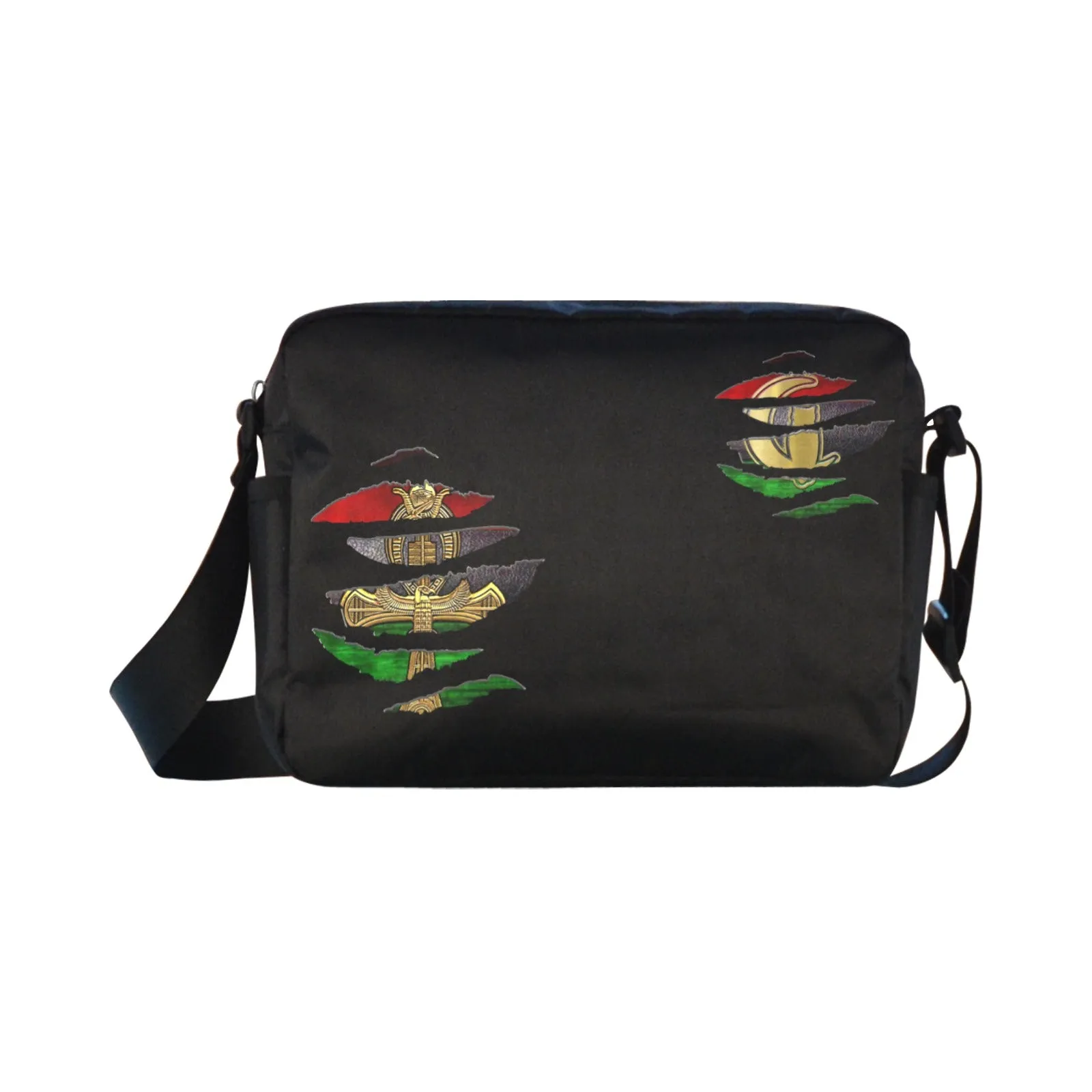 RBG ANKH B RIPPED Cross-body Nylon Bags