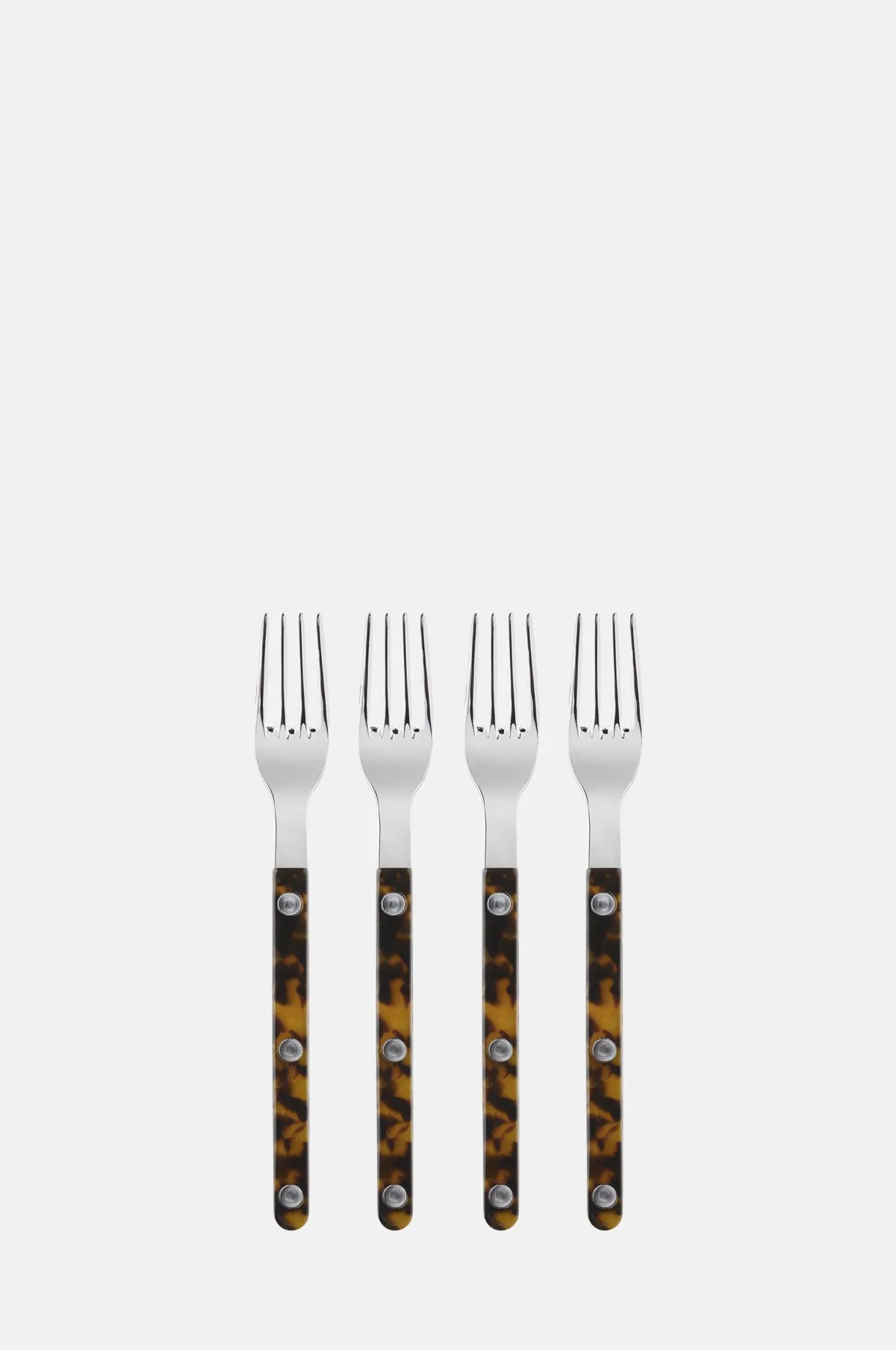 Set/4 Cake Forks Bistrot Tortoise
