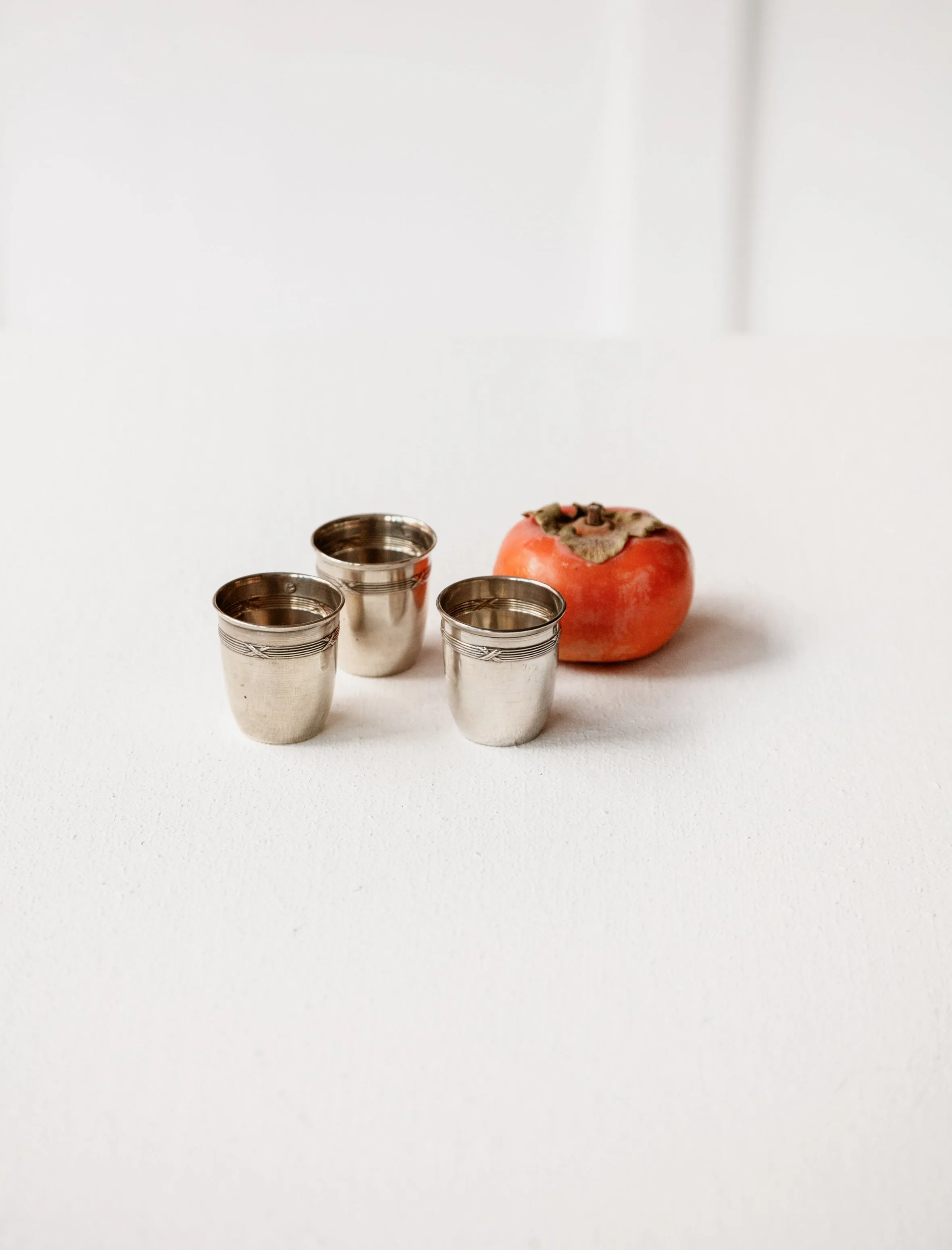 Silver Mini Cups