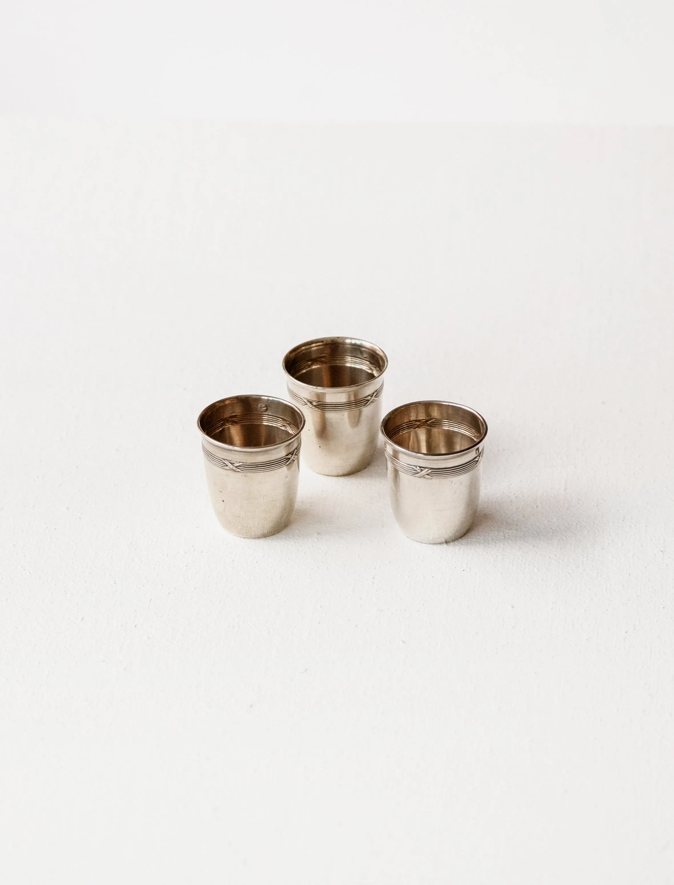 Silver Mini Cups