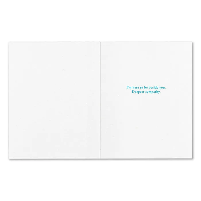 Sympathy Card - “Grief is a long valley, a winding valley…” —C.S. Lewis