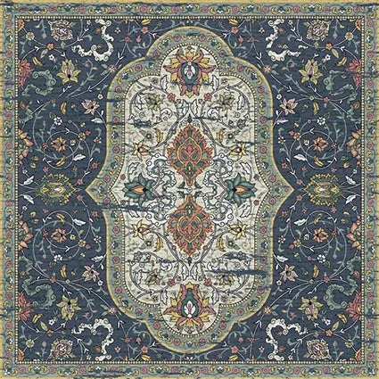 Table Runner Hamsa