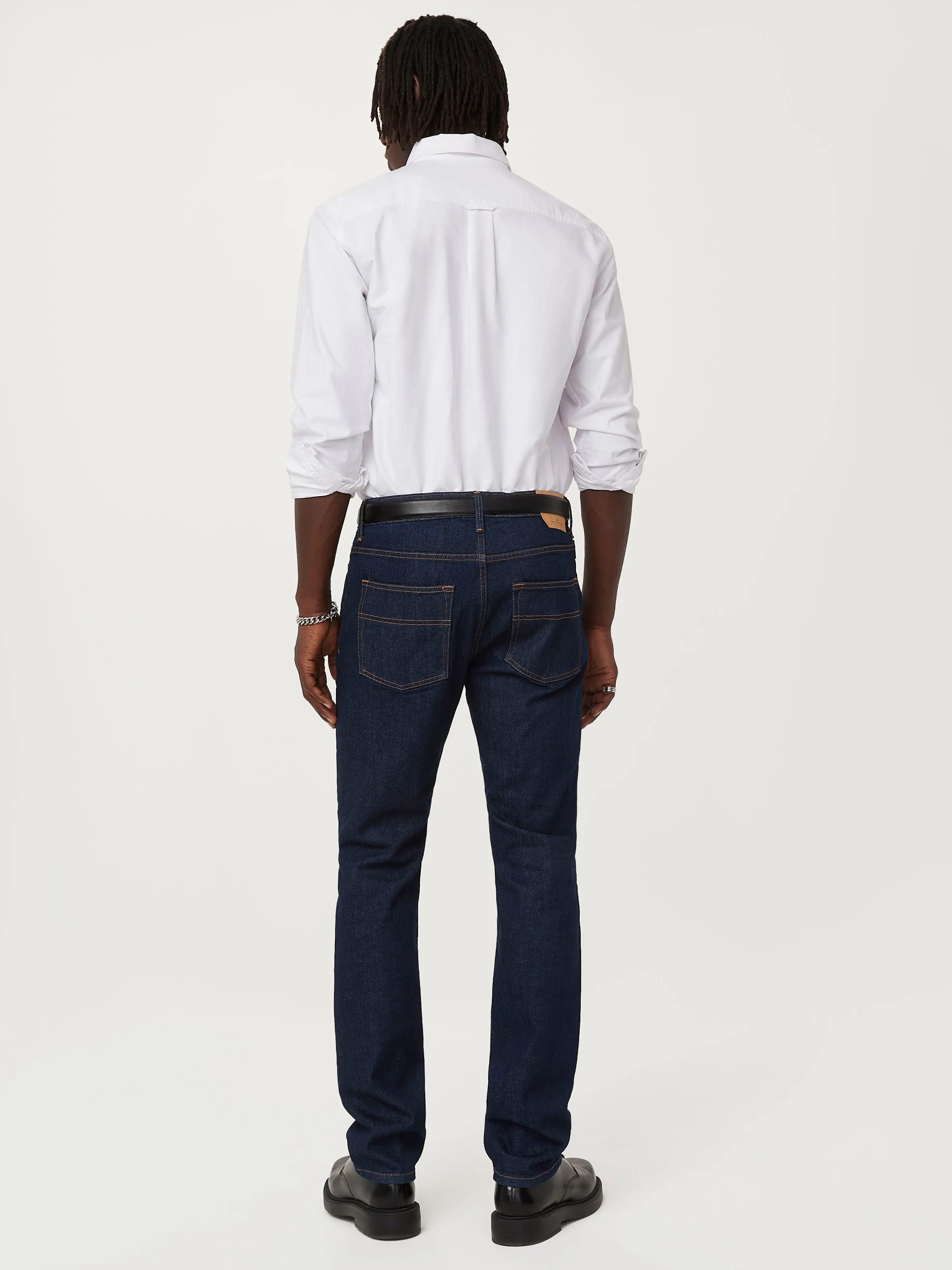 The Adam Slim Jean in Dark Blue