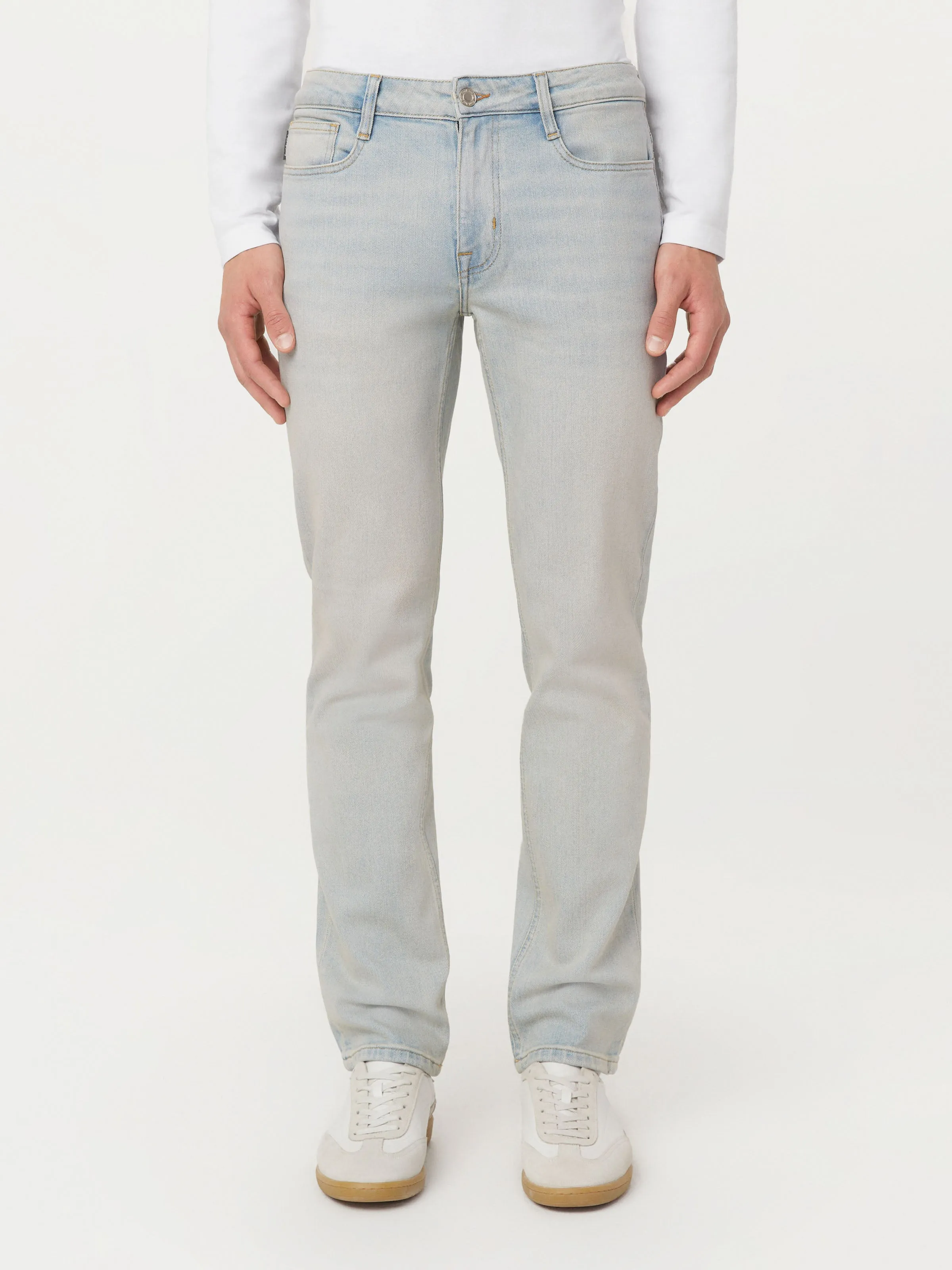 The Adam Slim Jean in Dirty Light Indigo